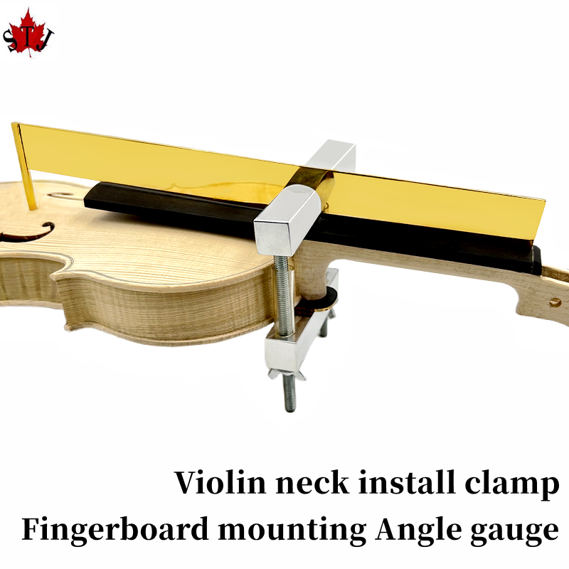 Musical Instrument Cello - ไวโอลิน4/4คอติดตั้ง Clamp ไวโอลินหัว Fixture คลิปและ Fingerboard