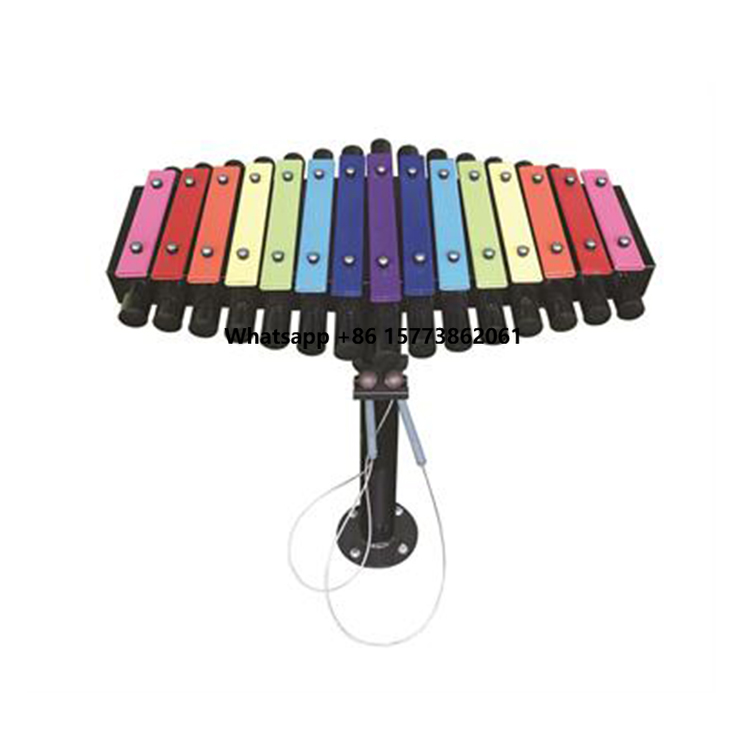 Musical Instrument Park - เครื่องดนตรีเคาะจังหวะสำหรับเด็ก ของเล่นดนตรี เครื่องดนตรีเคาะจังหวะสำหรับเด็ก สำหรับใช้ในสวนสาธารณะกลางแจ้ง