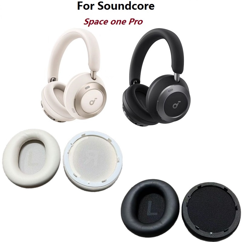 Sennheiser Headphone Momentum 4 - Original แผ่นรองหูฟังสําหรับ Anker Soundcore Space one