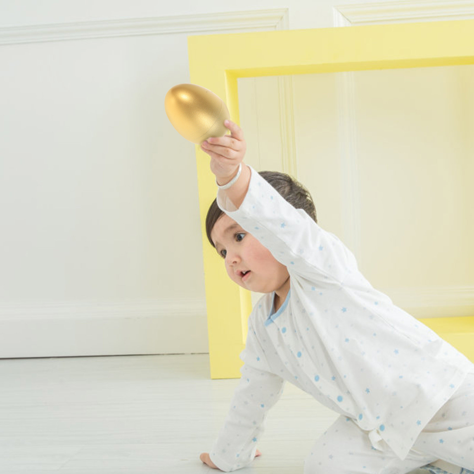 Musical Instrument I Play - เครื่องดนตรีไข่ทรายสำหรับเด็ก 2 ชิ้น ของเล่นเสริมพัฒนาการสำหรับเด็กวัยเตาะแตะ ของเล่นเสริมการเรียนรู้ก่อนวัยเรียน ของเล่นเสริมประสาทสัมผัส