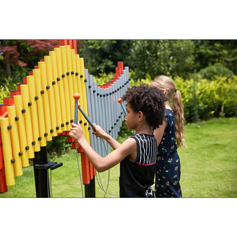 Musical Instrument Park - เครื่องดนตรีเพอร์คัชชันกลางแจ้งสำหรับสนามเด็กเล่นดนตรีแฮปปี้โซน เครื่องดนตรีสำหรับสวนสาธารณะดนตรีกลางแจ้ง