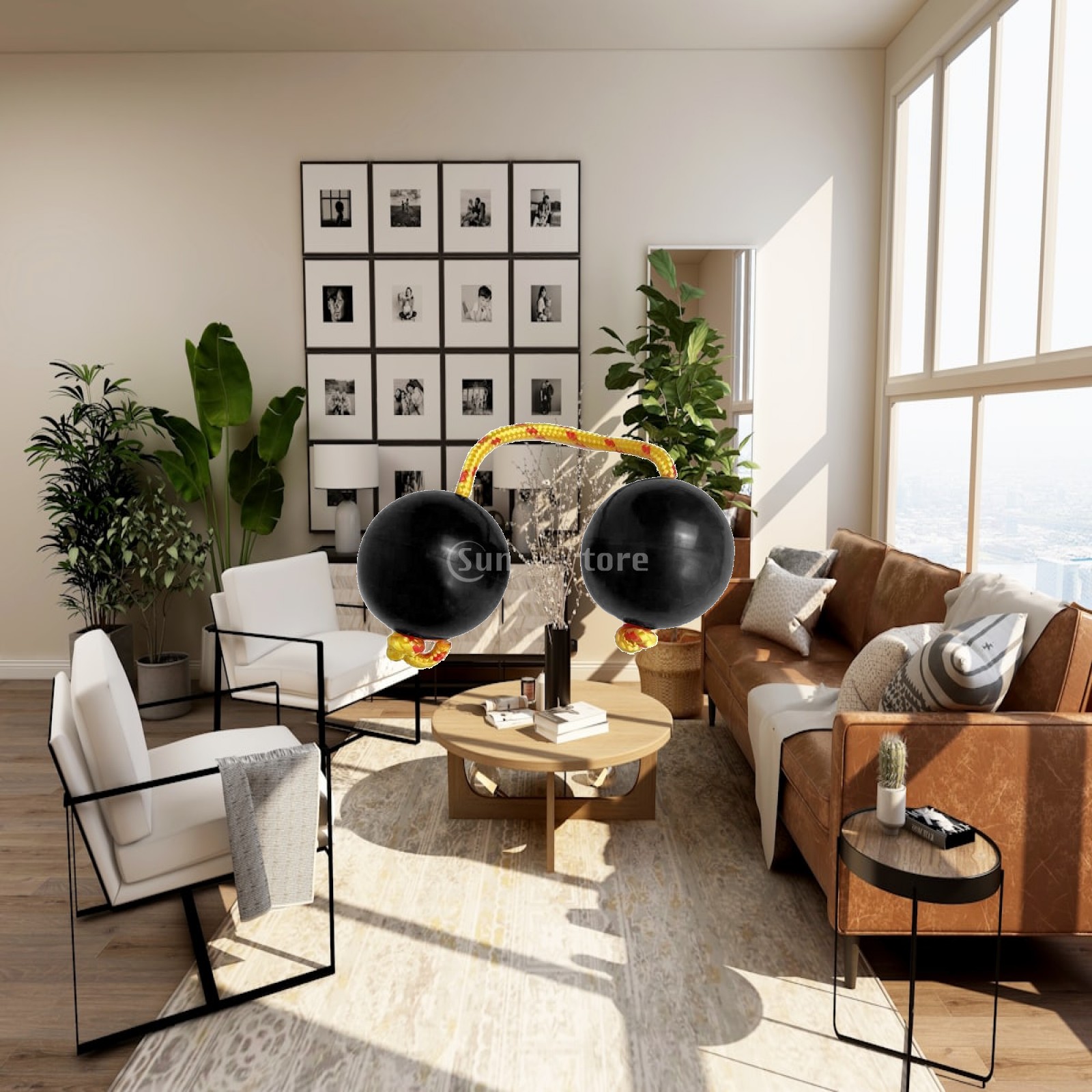 Musical Instrument Family - เครื่องดนตรีเขย่าไข่พลาสติกทรงกลมสำหรับเด็ก ฝึกทักษะดนตรีและสร้างความบันเทิงในครอบครัว