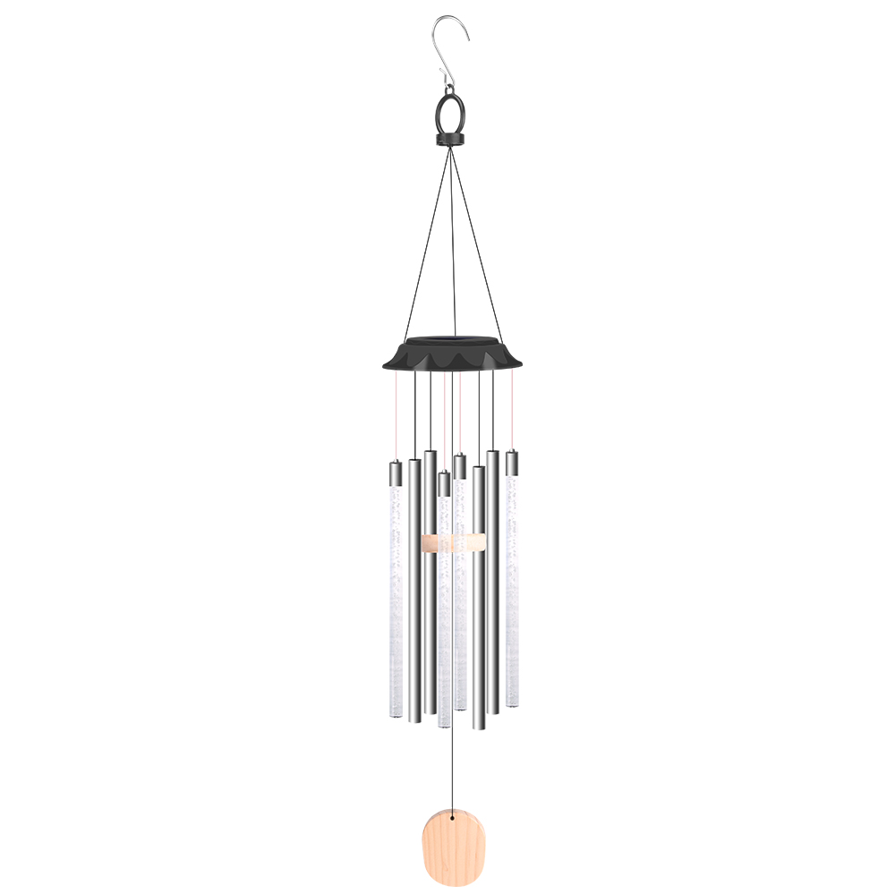 ไฟกระดิ่งลมพลังงานแสงอาทิตย์โค - Wind Chime Tubular บทวิจารณ์และราคา