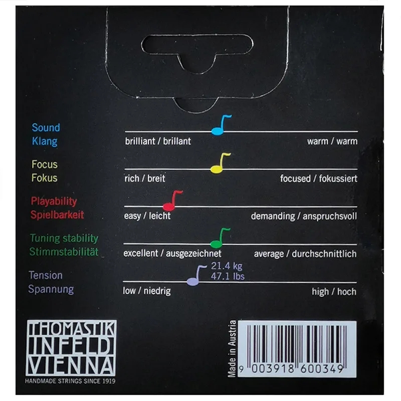 สายไวโอลินคุณภาพใหม่ Thomastik - Musical Instrument Cello บทวิจารณ์และราคา
