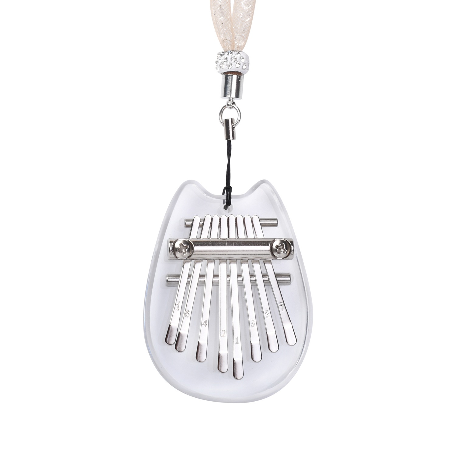 8 Key Mini Kalimba ประณีตนิ้วม - Musical Instrument Marimba บทวิจารณ์และราคา