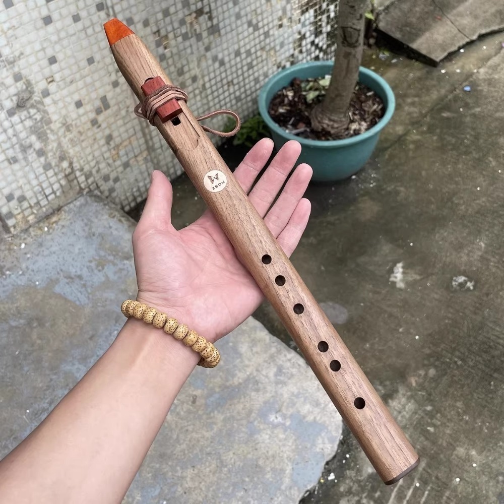 ขลุ่ยไม้แนวตั้งเสียง B/C/D/E/F - Musical Instrument Indian บทวิจารณ์และราคา