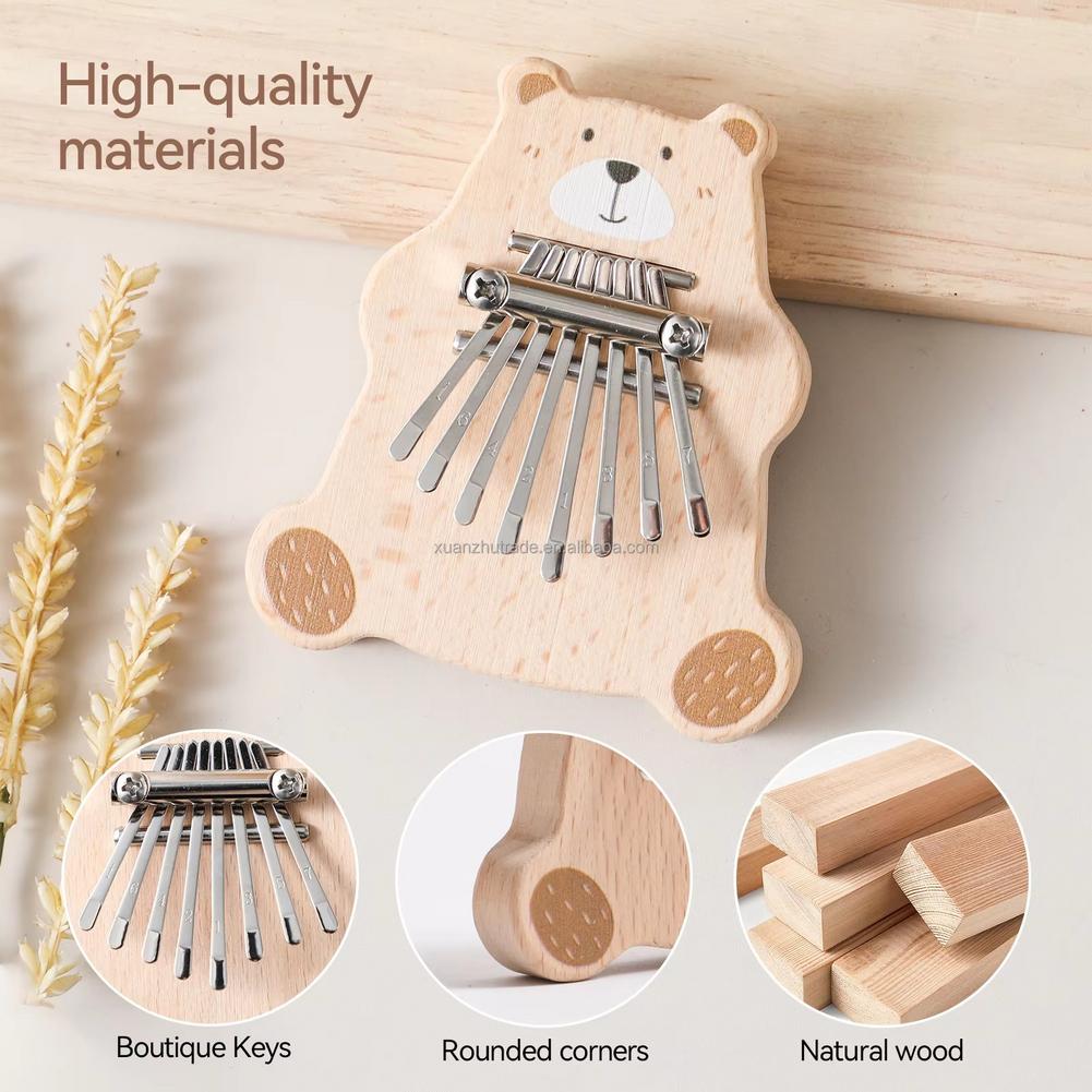 คาลิมบาขนาดเล็ก 8 คีย์ แบบพกพา - Musical Instrument Piano บทวิจารณ์และราคา