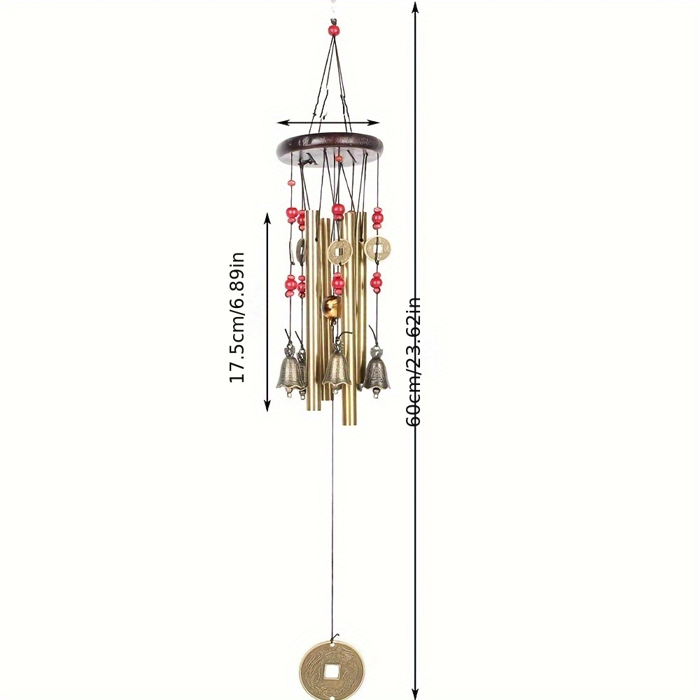 กระดิ่งลมท่อโลหะห้อยประดับทองแ - Wind Chime Tubular บทวิจารณ์และราคา