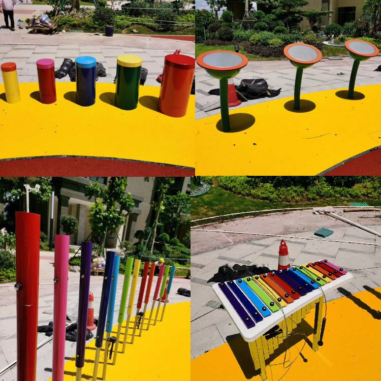 ชุดกลองดนตรีของเล่นเด็ก ทำจากท - Musical Instrument Park บทวิจารณ์และราคา