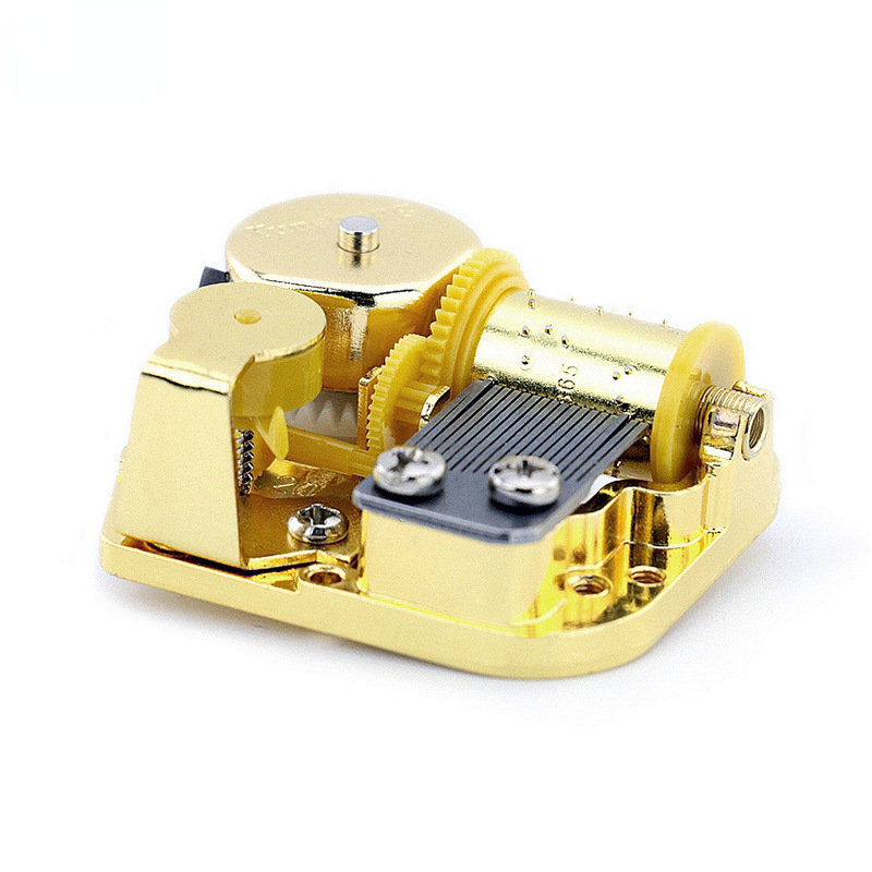 Y 1PC Gold-Plated Windup Music - Musical Instrument Brands บทวิจารณ์และราคา