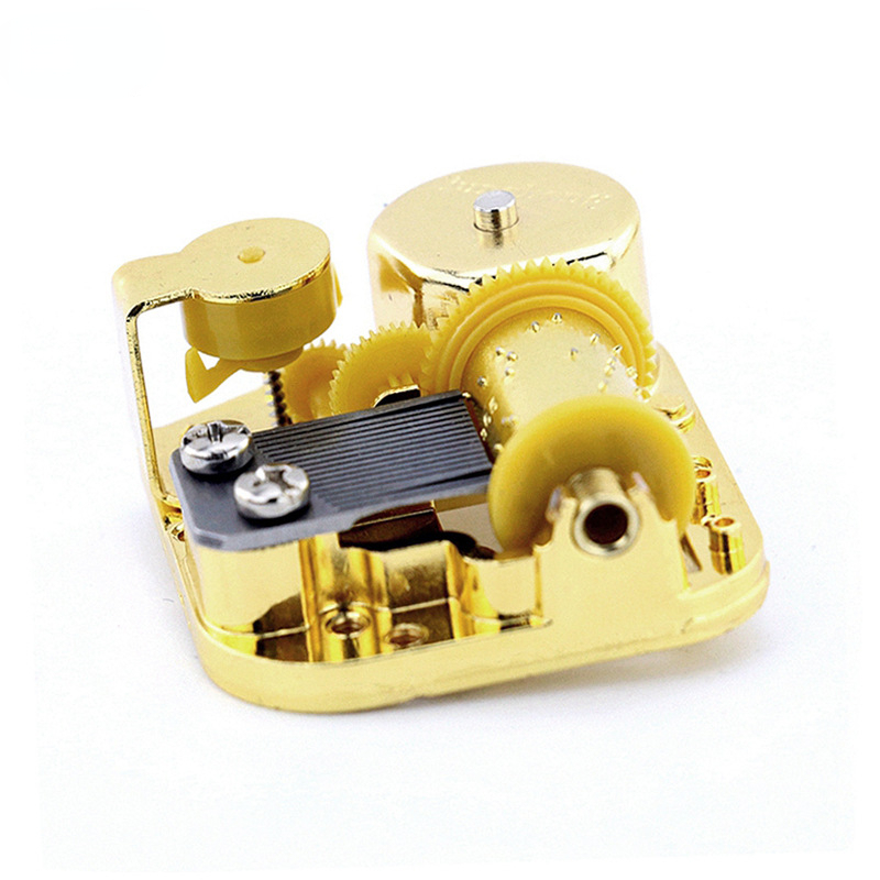 Y 1PC Gold-Plated Windup Music - Musical Instrument Brands บทวิจารณ์และราคา