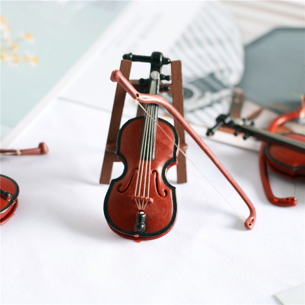 Miniature ตุ๊กตาเครื่องดนตรี 1 - Musical Instruments Cartoon บทวิจารณ์และราคา