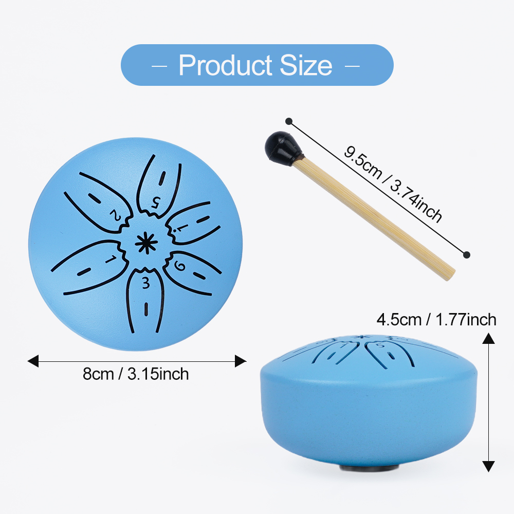 กลองเหล็กพกพาขนาดเล็ก กลองฝน เ - Musical Instrument Drum บทวิจารณ์และราคา