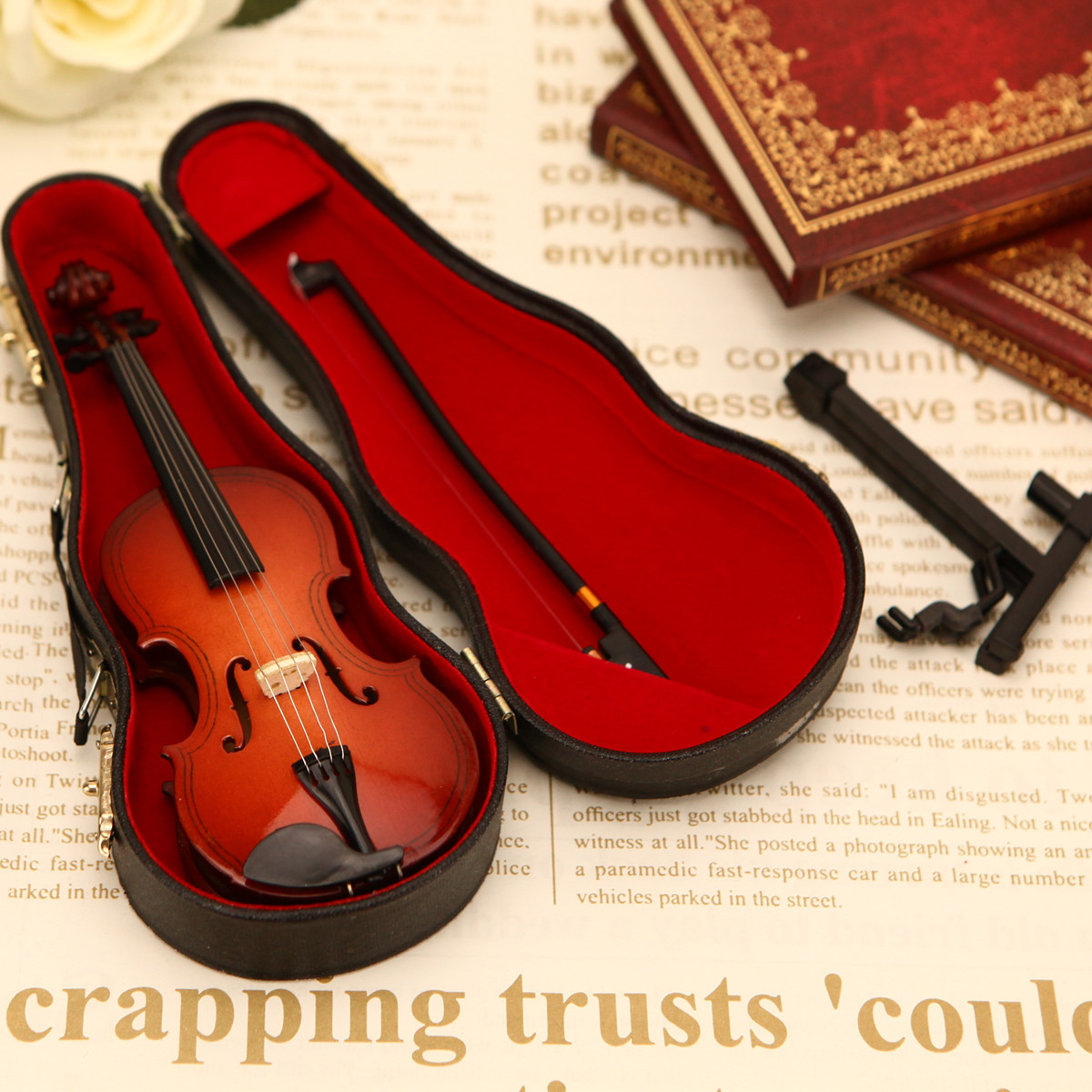 เครื่องดนตรีจิ๋ว โมเดลไวโอลินท - Musical Instrument Companies บทวิจารณ์และราคา