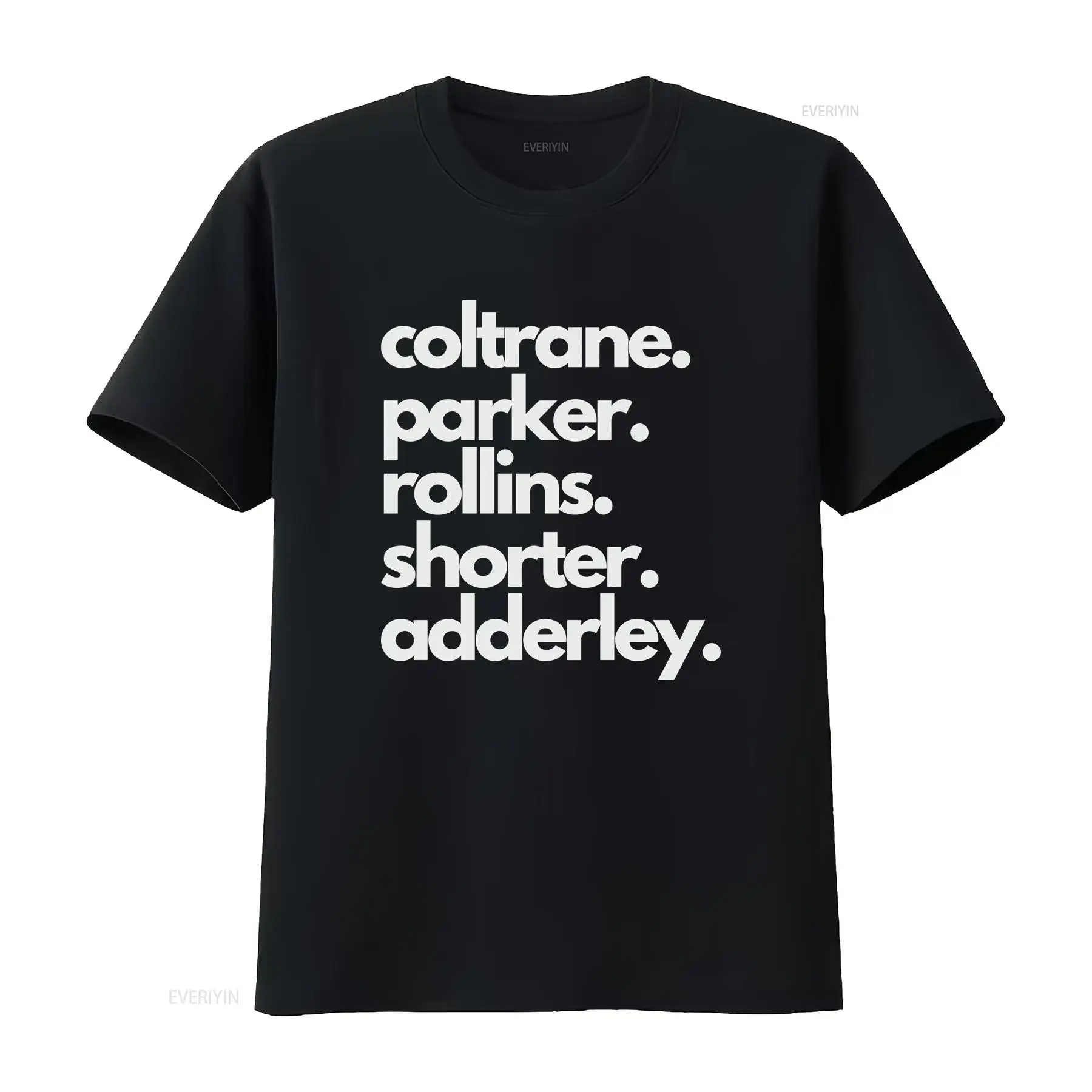 เสื้อยืดลายตำนานแจ๊สแซกโซโฟน พ - Musical Instrument With Names บทวิจารณ์และราคา