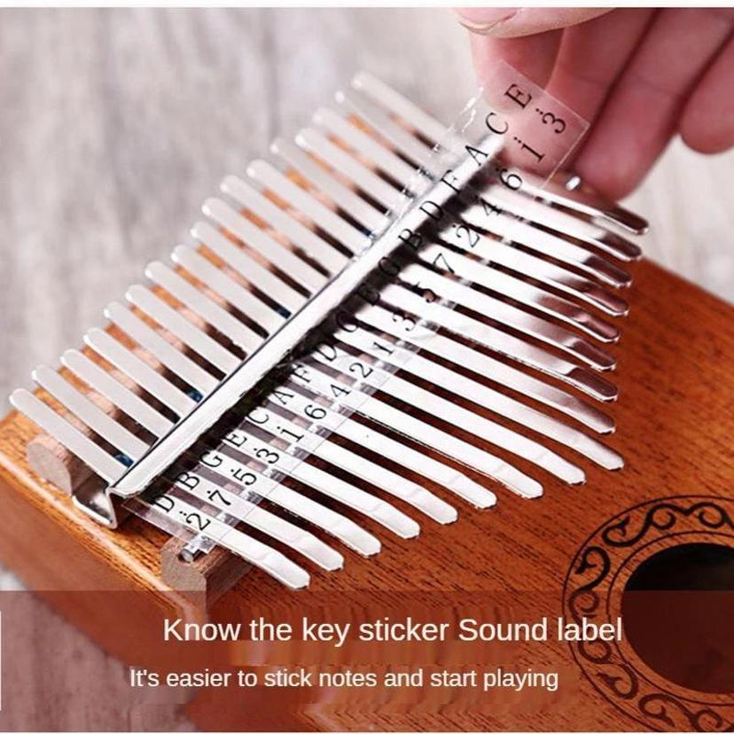 รีโทร Kalimba 17 คีย์นิ้วมือเป - Musical Instrument Piano บทวิจารณ์และราคา