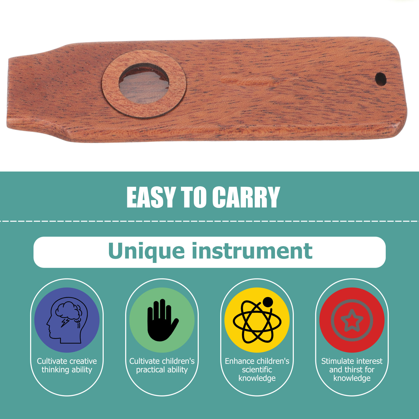 คาซูไม้ 1 ชุด เครื่องดนตรีน้ำห - Musical Instrument I Play บทวิจารณ์และราคา
