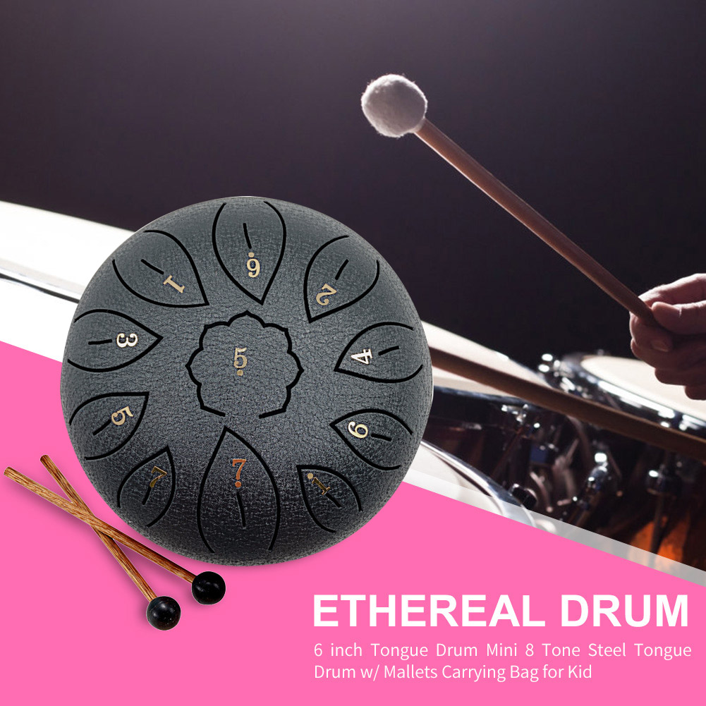 ชุดกลองลิ้นเหล็ก 6 นิ้ว สำหรับ - Musical Instrument Drum บทวิจารณ์และราคา