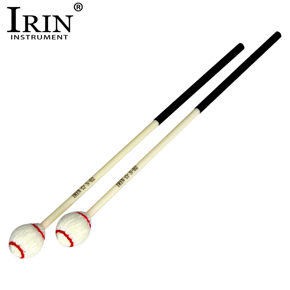 IRIN 1คู่ Marimba Mallets กลอง - Musical Instrument Marimba บทวิจารณ์และราคา
