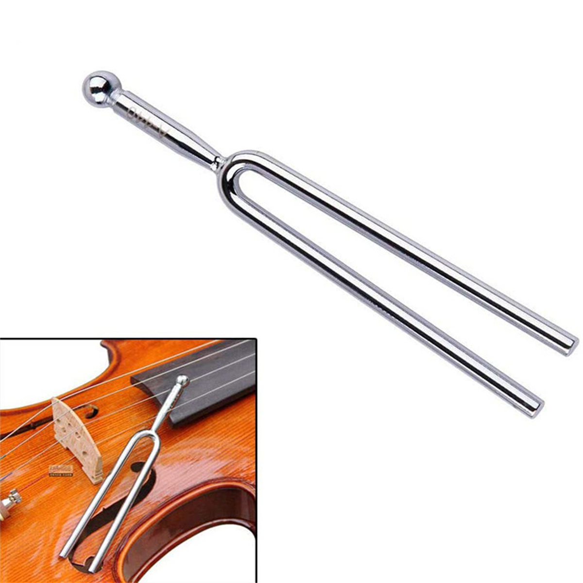 1 PC มาตรฐาน 440 Hz ส้อมไวโอลิ - Musical Instrument Cello บทวิจารณ์และราคา