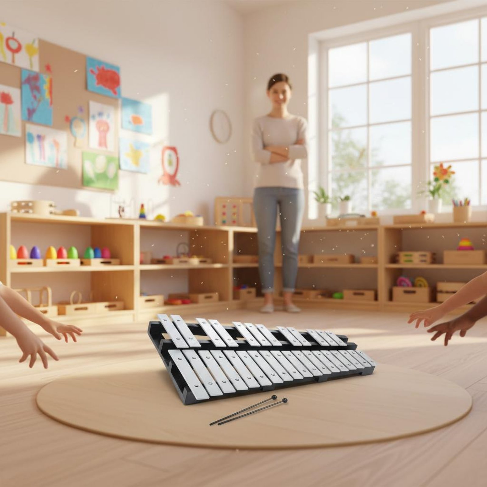 ไซโลโฟนอะลูมิเนียมพร้อมกระเป๋า - Musical Instrument Park บทวิจารณ์และราคา