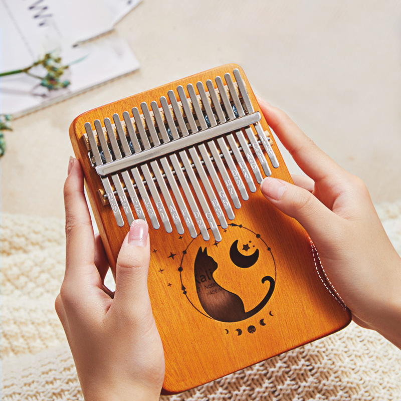17 Keys Kalimba Gradient สีการ - Musical Instrument Piano บทวิจารณ์และราคา