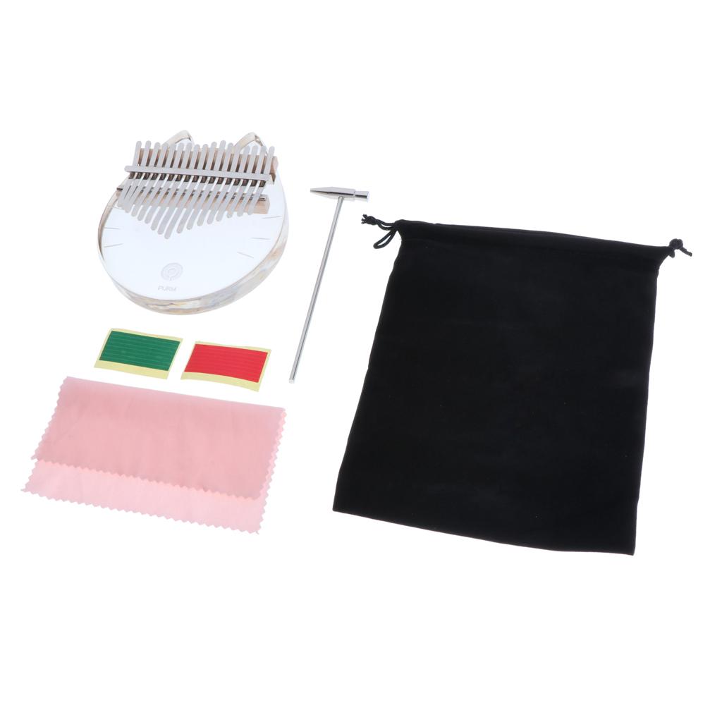 คาลิมบา 17 คีย์อะคริลิคโปร่งใส - Musical Instrument Piano บทวิจารณ์และราคา