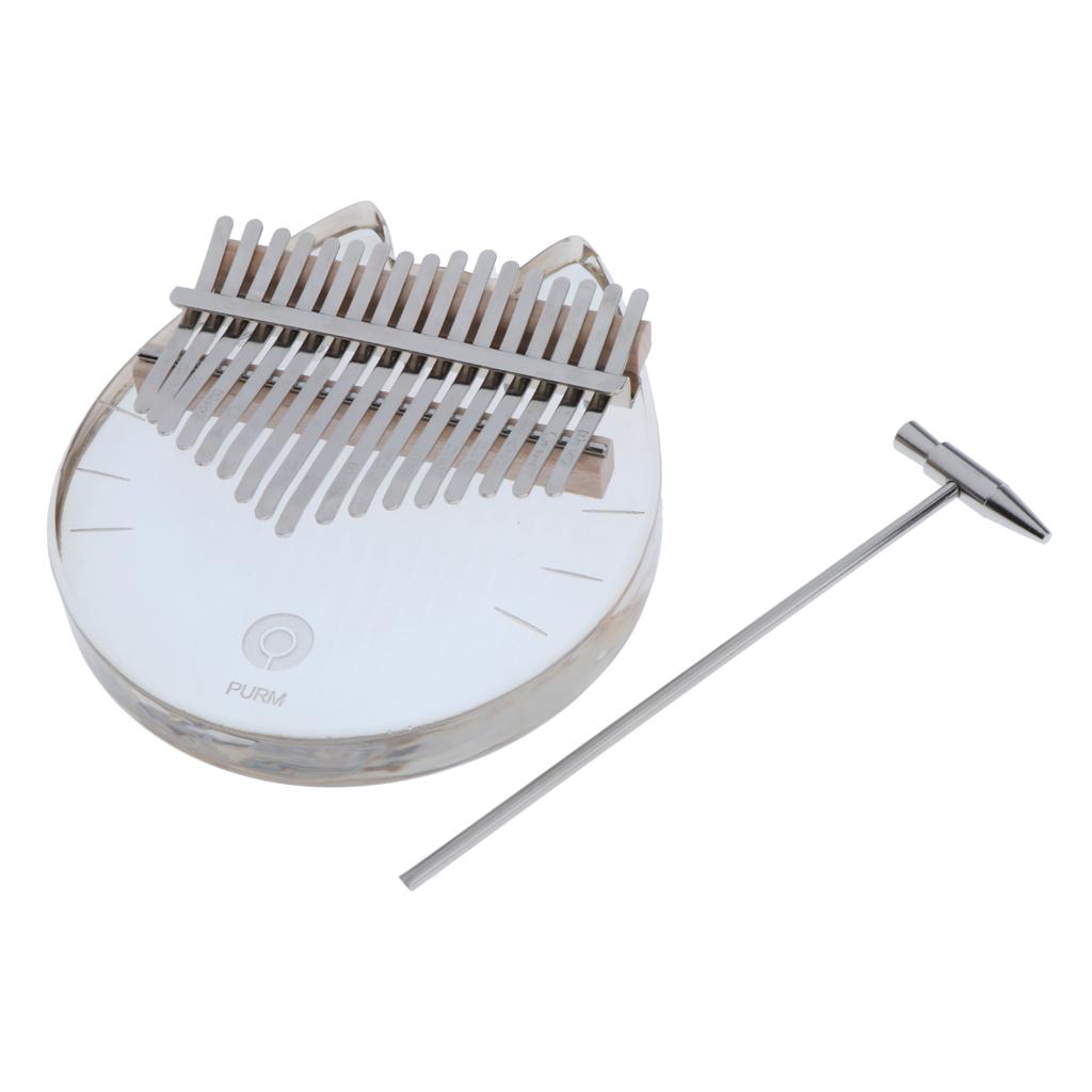 คาลิมบา 17 คีย์อะคริลิคโปร่งใส - Musical Instrument Piano บทวิจารณ์และราคา