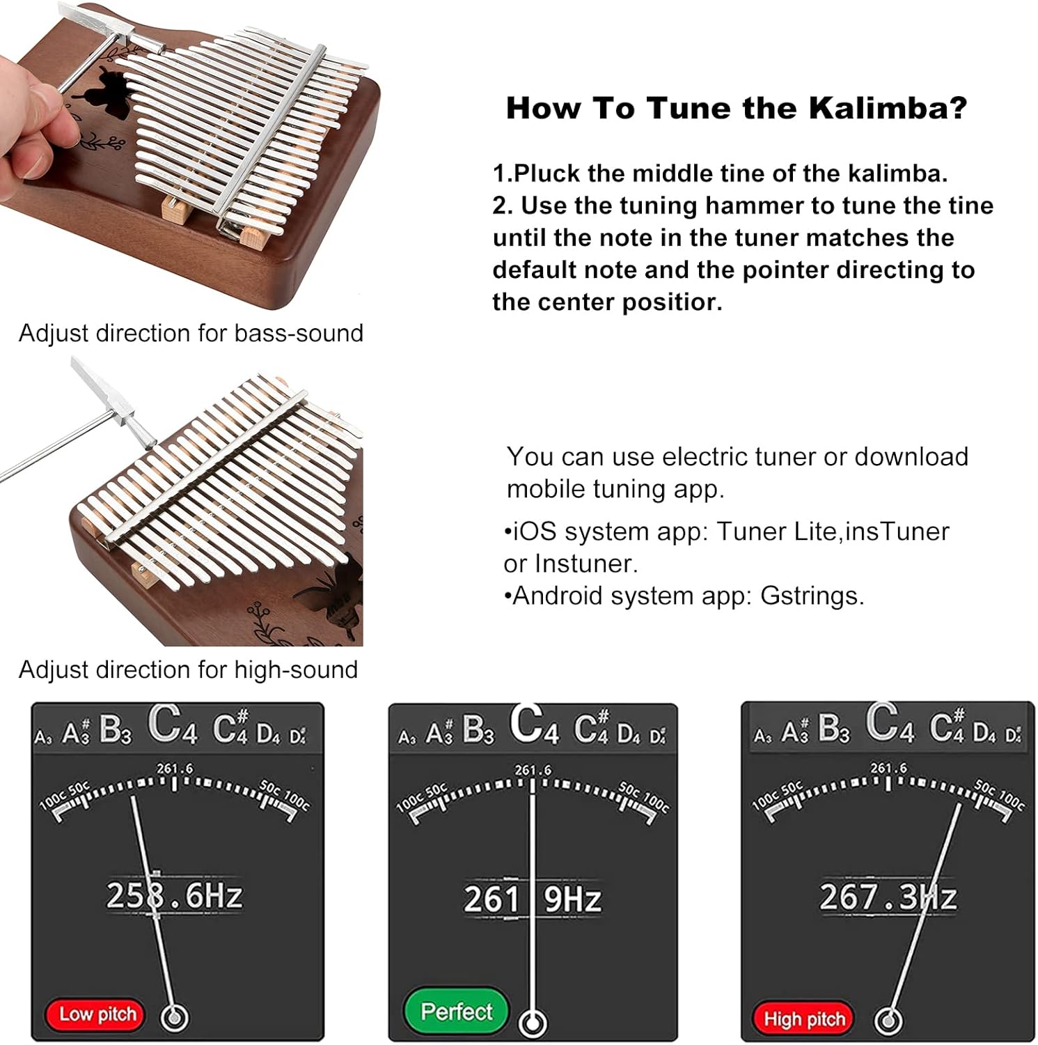 คาลิมบา 21 คีย์ เปียโนนิ้วหัวแ - Musical Instrument Piano บทวิจารณ์และราคา