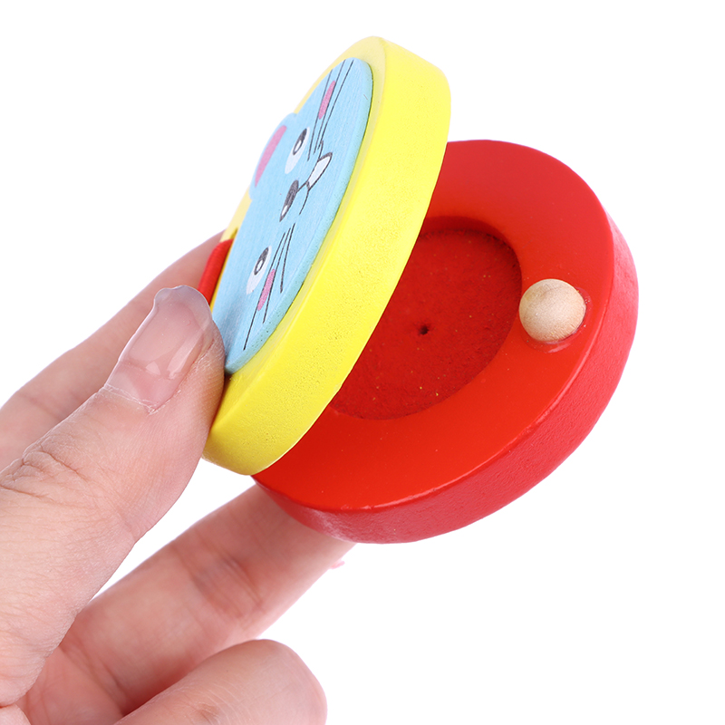 คาสทาเน็ตไม้รูปจระเข้/ทรงกลมสำ - Musical Instruments Cartoon บทวิจารณ์และราคา
