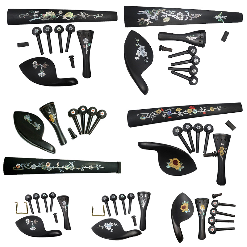 ไม้มะเกลือฝังเปลือกหอยมุกอุปกร - Musical Instrument Cello บทวิจารณ์และราคา