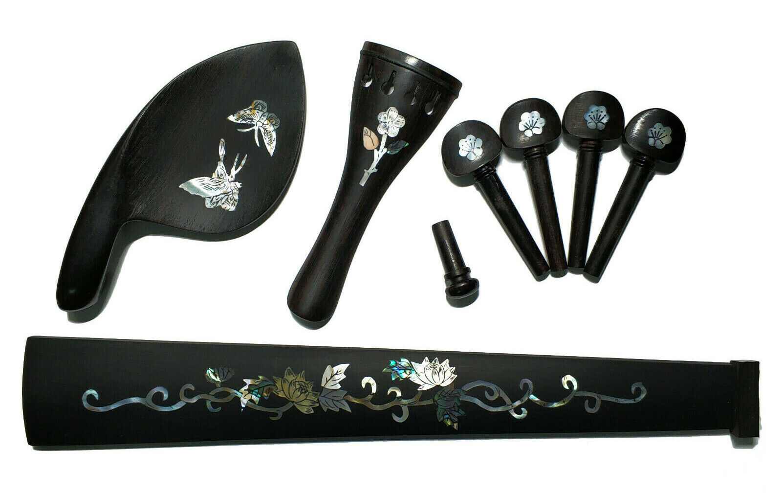 ไม้มะเกลือฝังเปลือกหอยมุกอุปกร - Musical Instrument Cello บทวิจารณ์และราคา