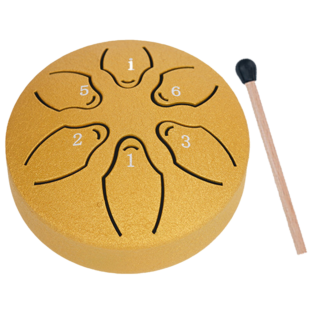 กลองเหล็กขนาด 3 นิ้ว 6 โน้ต สำ - Musical Instrument Drum บทวิจารณ์และราคา