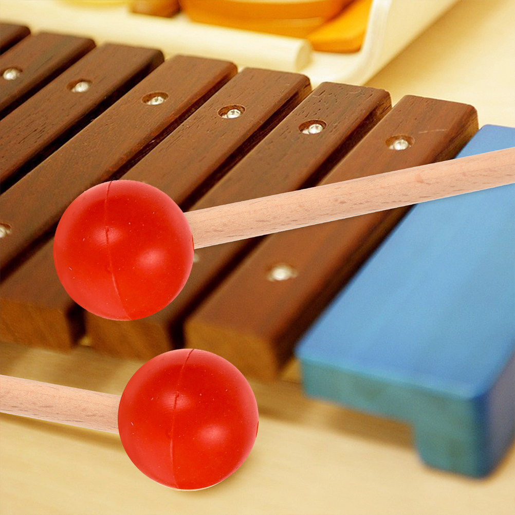 ไม้ตีกลองลิ้น 2 คู่ ด้ามจับยาง - Musical Instrument Marimba บทวิจารณ์และราคา
